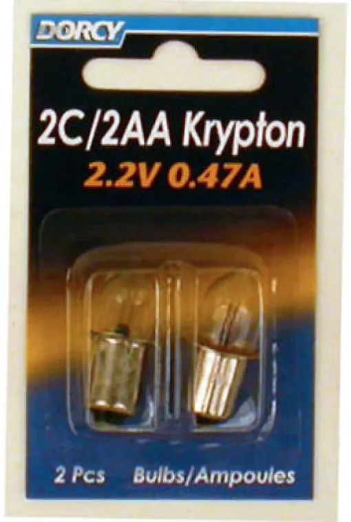 Dorcy Clear 2.2V Bayonet Base 2C/2AA Flashlight Bulb