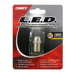 Dorcy LED Flashlight Bulb 6 V Flanged Base