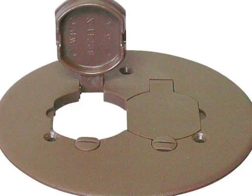 Dplx Rcptcle Cover Brnze