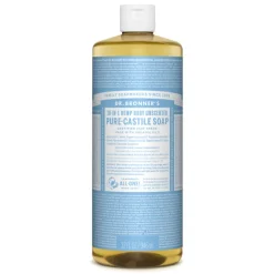 Dr. Bronner's Organic Baby Unscented Scent Pure-Castile Liquid Soap 32 oz. 1 pk (Pack of 12)