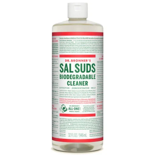 Dr. Bronner's Sal Suds Pine Scent Concentrated Biodegradable Cleaner Liquid 32 oz. (Pack of 12)