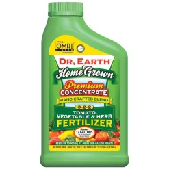 Dr. Earth Home Grown Organic Fruits/Vegetables 3-2-2 Plant Fertilizer 24 oz
