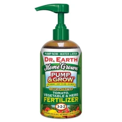 Dr. Earth Home Grown Vegetable and Herb 3-2-2 Plant Fertilizer 8 oz