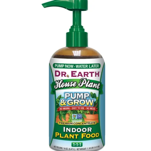 Dr. Earth House Plant Organic Liquid Plant Fertilizer 16