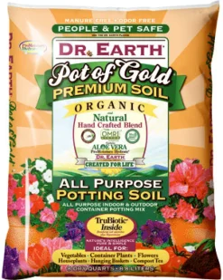Dr. Earth Pot of Gold Organic All Purpose Potting Soil 8 qt