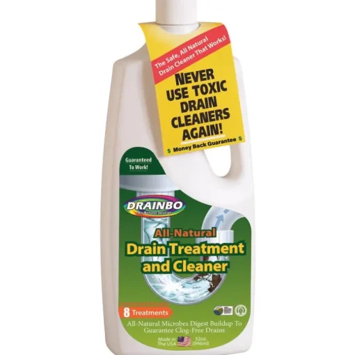 Drainbo Household Drain Treatment and Cleaner, 32 oz. (Pack of 6)