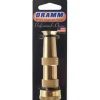 Dramm Gold Brass 10 to 60 PSI Twist Control Adjustable Hose Nozzle