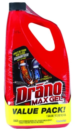 Drano Professional Strength Gel Clog Remover 160 oz. (Pack of 2)