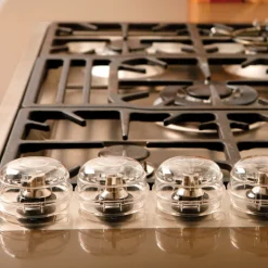 Dreambaby Clear Plastic Stove Knob Covers 5 pk