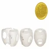 Dreambaby EZY-Fit Clear Plastic Door Knob Covers 3 pk