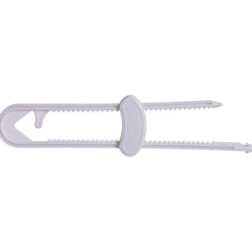 Dreambaby White Plastic Cabinet Slide Locks 2 pk