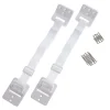 Dreambaby White Plastic Furniture Anchors 2 pk