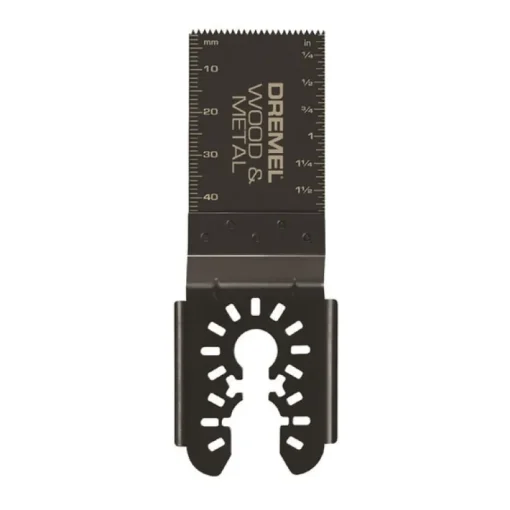 Dremel 1-5/8 in. Bi-Metal Universal Wood and Metal Flush Cut Blade 1 pk