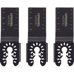 Dremel 1-5/8 in. Carbon Steel Universal Wood Flush Cut Blade 3 pk