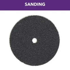 Dremel 1 in. Emery Center Mount Sanding Disc 240 Grit Fine 36 pk