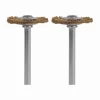 Dremel 3/4 in. X 1.7 in. L Brass Brush 2 pk
