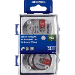Dremel EZ Lock Rotary Tool Cutting Accessory Kit 11 pc.