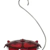 Droll Yankees Ruby Sipper Hummingbird 5 oz. Polycarbonate Nectar Feeder 3 ports (Pack of 6)