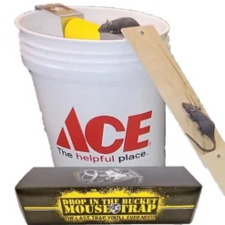 Drop In The Bucket Reusable Medium Multiple Catch Animal Trap for Mouse