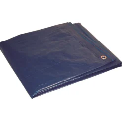 Dry Top 10 ft. W X 12 ft. L Medium Duty Polyethylene Poly Tarp Blue