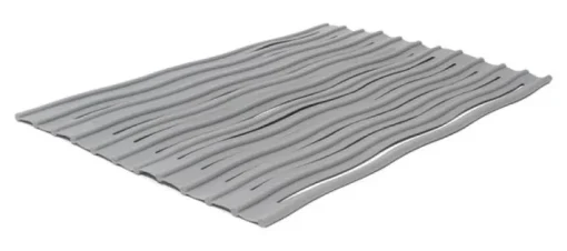 DRYING MAT OVRSNK GRAY