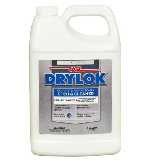 Drylok Clear Concrete Etch Cleaner 1 gal. (Pack of 2)