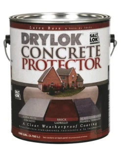 Drylok Clear Latex Concrete Protector 1 gal. (Pack of 2)