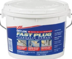 Drylok Fast Plug Hydraulic & Anchoring Cement 4 lbs. (Pack of 4)