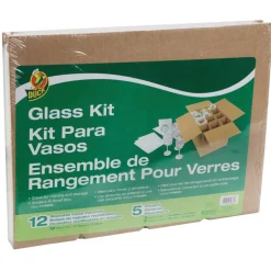 Duck 16 in. W X 12 ft. L Glass Protection Kit