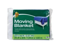 Duck 45 in. W X 6 ft. L Movers Blanket 1 pk