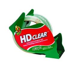Duck HD Clear 1.88 in. W X 40 yd L Heavy-Duty Packaging Tape with Dispenser