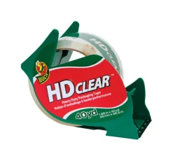 Duck HD Clear 1.88 in. W X 40 yd L Heavy-Duty Packaging Tape with Dispenser