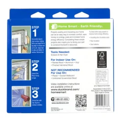 Duck Roll-On Clear Outdoor Window Film Insulator Kit 62 in. W X 210 L
