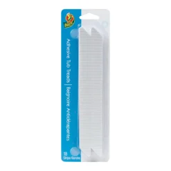Duck White Shower and Bath Treads Polyurethane 1/32 in. H X 8 3/4 in. L