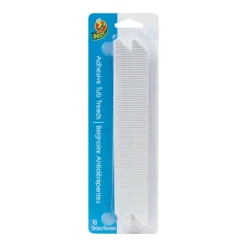 Duck White Shower and Bath Treads Polyurethane 1/32 in. H X 8 3/4 in. L