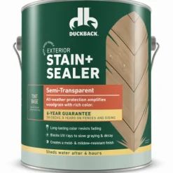 Duckback Semi-Transparent Tintable Tint Base Stain and Sealer 1 gal (Pack of 4)