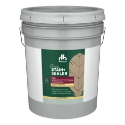 Duckback Solid Tintable White Tint Base Stain and Sealer 5 gal