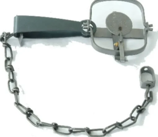 Duke #1 Small Foot-Hold Animal Trap For Minks and Muskrats 1 pk