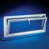 Duo-Corp Glass/Vinyl White Patriot Hopper Window 2-1/8 Thick x 22 W x 31.75 L in.