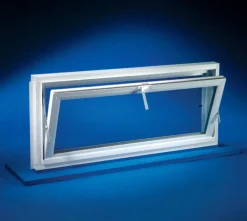 Duo-Corp Patriot Hopper White Glass/Vinyl Replacement Window 18 W x 31-3/4 L x 2-1/8 Thick in.