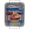 Durable Foil D75113 11-5/8" Aluminum HandleWareâ„¢ The Small Handleâ„¢ Roaster
