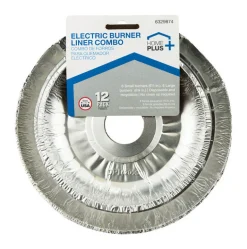 Durable Foil D62120 Durable Foil™ Round Electic Burner Liners (Pack of 12)