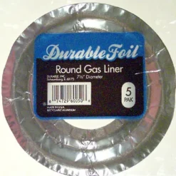 Durable Foil D60050 Durable Foil™ Round Gas Burner Liners (Pack of 12)