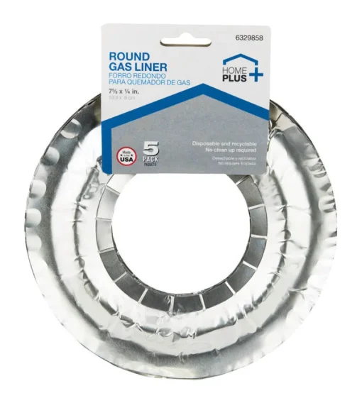 Durable Foil D60050 Durable Foil™ Round Gas Burner Liners (Pack of 12)