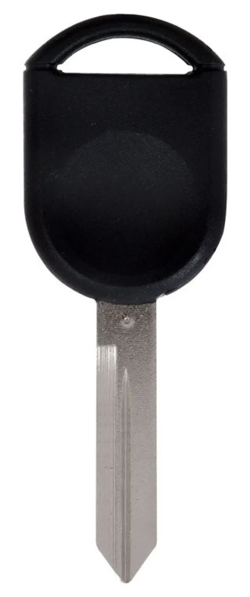 Duracell KeyStart Black & Silver Plastic/Brass Double Sided Transponder Key Style Automotive Chipkey for Ford