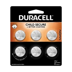Duracell Lithium 2032 3 volt Electronic/Thermometer/Watch Battery 6 pk (Pack of 6)