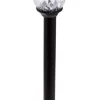 Duracell Solar Black Solar-Powered 0.5 watts Pathway Light 1 pk (Pack of 6)