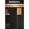 Duracell 1X Black/Gold PVC 3350 mAh Rechargeable Power Bank
