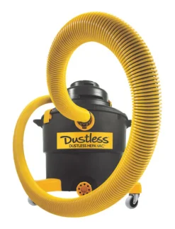 Dustless 16 gal Corded HEPA Wet/Dry Vacuum 10.6 amps 120 V 5 HP