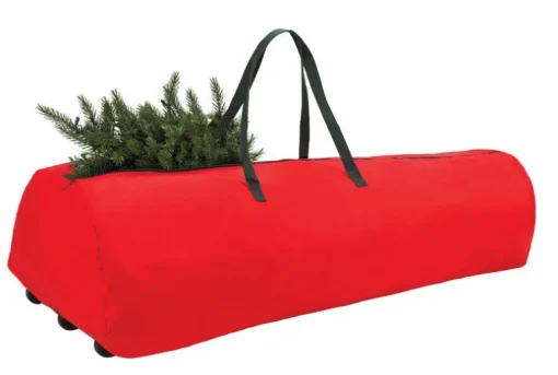 Dyno Red Rolling Tree Bag 7.5 ft. H X 22 in. W X 16.5 in. D